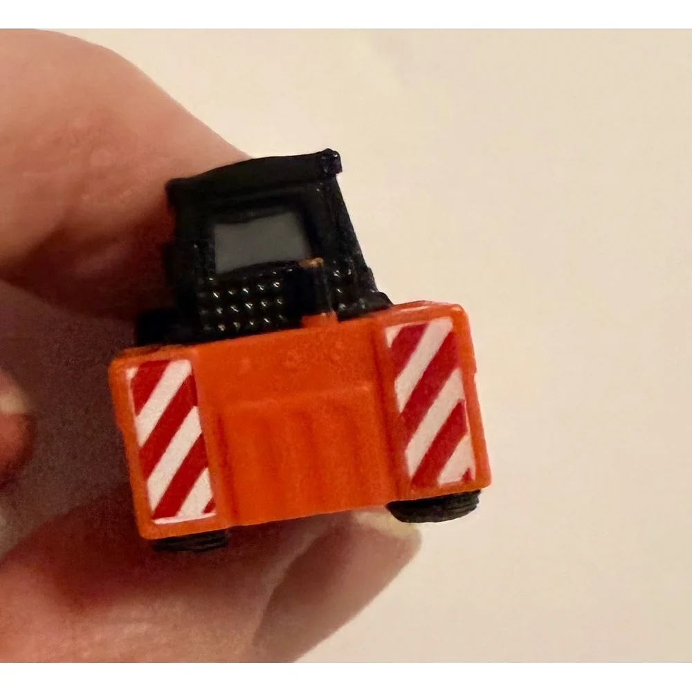 Driven by Battat Micro Steam Roller Orange‎ Black Construction Toy Vehicle